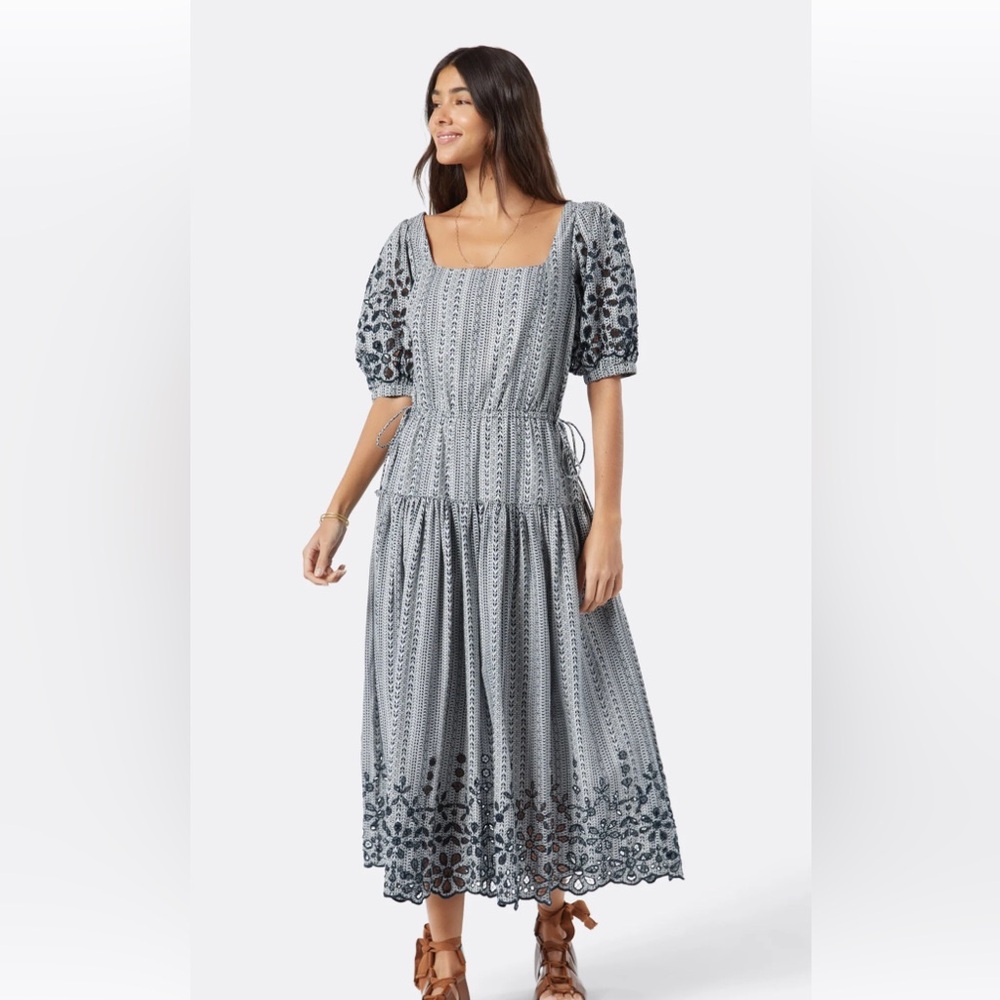 Joie midnight navy porcelain Midi Dress